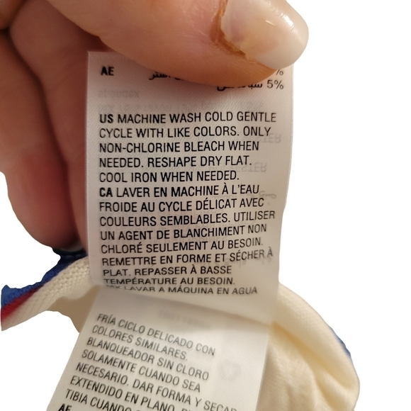 CORE KNITS COCONUT RAINBOW STRIPED LIGHTWEIGHT SWEATER•2X NWT - Picture 14 of 14